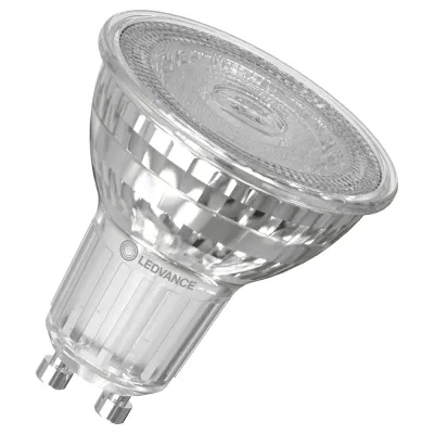 LEDVANCE LED-Reflektorlampe PAR16 3,7W 4000K GU10 | dimmbar | 350lm | 36° Abstrahlwinkel | CRI ≥90 | Klar | 5er-Pack