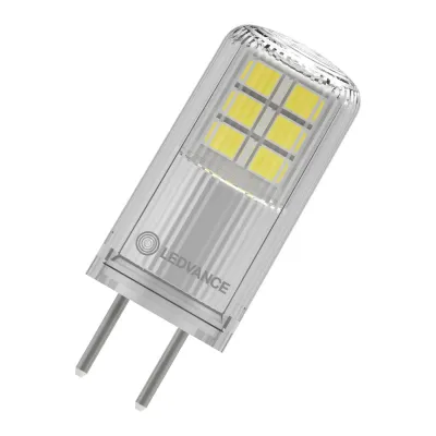 LEDVANCE LED Niedervolt Lampe GY6.35 | 2,2W | 12V | 300lm | 2700K warmweiß | 320° | klar | 36x14mm | IP20