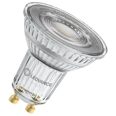 LEDVANCE LED-Reflektorlampe PAR16 | 7W 4000K 750lm GU10 | 36° Abstrahlwinkel | Glas klar | nicht dimmbar | IP20 | E