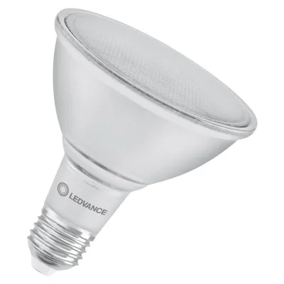 LEDVANCE PAR38 LED-Reflektorlampe | E27 15,2W dimmbar | 2700K warmweiß | 1035lm | 30° | Glas