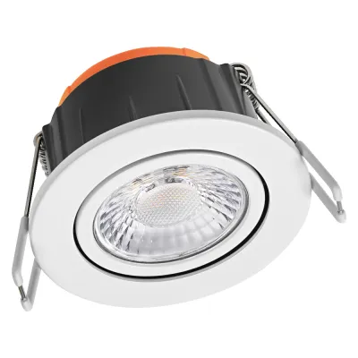 LEDVANCE LED Einbaustrahler SP CBO ADJ V 6W CPS DIM | schwenkbar | 2700K/3000K/4000K | dimmbar | IP65 | 600lm | weiß