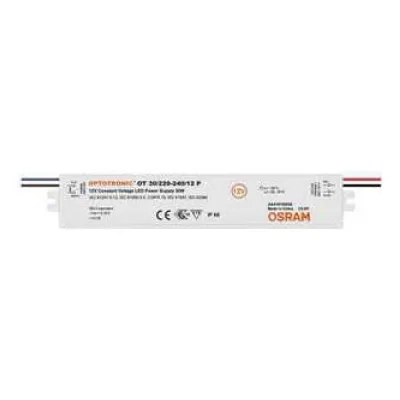 Osram LED-Trafo OT 30/220-240/12 P | LED-Konverter 30W 12,5V | IP66 | Konstantspannung | außen & innen | silber