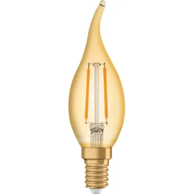 LEDVANCE LED-Vintage-Lampe E14 2400K 1906LCBA121,5824FGE1