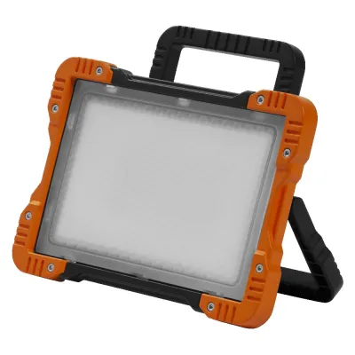 LEDVANCE LED Arbeitsleuchte Worklight Panel 50W #4058075576599 | 4000K | 4000lm | IP20 | Aluminium | orange