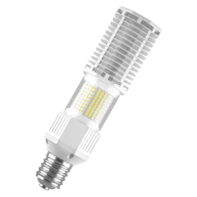 LEDVANCE NAV LED 100 50W E40 | LED Ersatz für Natriumdampflampe | 8100lm 2700K warmweiß | 360° | IP40 | Retrofit weiß