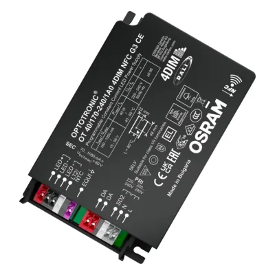 LEDVANCE LED-Treiber OT 40/170-240/1A0 4DIM NFC G3 | 40W 150-1050mA | DALI-2 | IP20 | NFC | Kunststoff