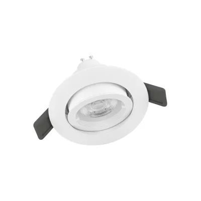 LEDVANCE LED-Einbaustrahler SP KIT ADJ V 8.3W 940 GU10 | schwenkbar | 575lm | 4000K | CRI90 | weiß | Aluminium