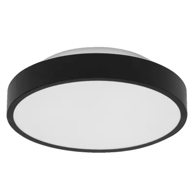 LEDVANCE SMART+ WiFi Deckenleuchte ORBIS BACKLIGHT | 28W | Ø 350mm | RGB | Tunable White | dimmbar | App | schwarz
