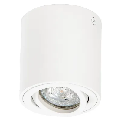 LEDVANCE Aufbauleuchte Spot Surface Round | GU10 | 4058075758667 | LED-Anbauleuchte Aluminium | weiß | IP20 | 80 mm