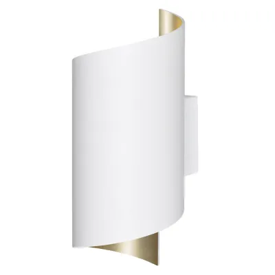 LEDVANCE LED-Wandleuchte Orbis Wall Twist | Smart WiFi | dimmbar | Tunable White | Alexa & Google | 12W | Aluminium weiß
