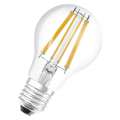 LEDVANCE LED-Lampe E27 PCLAA10011W/2700K | 11W ersetzt 100W | 1521lm | dimmbar | 2700K warmweiß | klar | Filament-Design