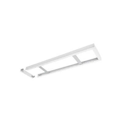 Ledvance Aufbaurahmen PANEL 1200 SURFACE MOUNT KIT | LED-Panel Montagekit | 1201x300x56 mm | Aluminium | weiß