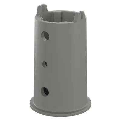 LEDVANCE Reduzierstück 60 auf 42 mm SLFLEXREDUCT60TO42MM | Mastadapter Streetlight Flex | Aluminium weiß