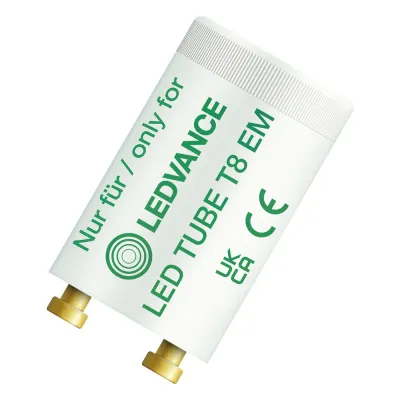 LEDVANCE Starter LED Tube T8 EM FS2 | Austauschstarter für LED Röhren KVG/VVG | 6-25W | 2er Pack
