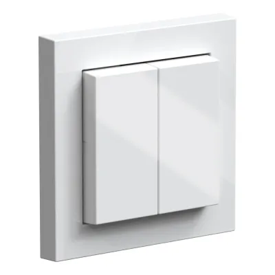 LEDVANCE Zigbee Schalter SWITCH KINETIC DIRECT 4B WT G ZB | Energiegewinnung | kabellos | 55x55 mm | weiß