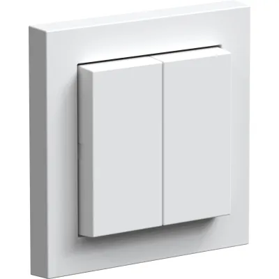 LEDVANCE Zigbee-Schalter SWI.KI.DIRECT4BWTMZB | Kinetischer Funkschalter | Energiegewinnung | 4-fach | matt | weiß