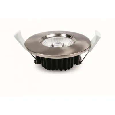 ledxon EDOS 6W ww nickel LED EB-Strahler 6W 830 nickel+Konverter