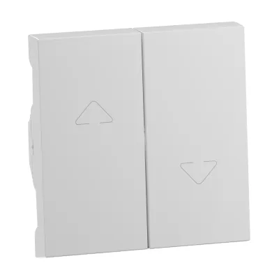 Legrand SEANO Wippe 765147 | Jalousieschalter / Taster | 2-Tasten | Ultraweiß RAL 9003 | Kunststoff glänzend | IP20