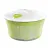 Bild: Leifheit Salatschleuder ComfortLine 23200 | Salattrockner 5,5L | Kunststoff | spülmaschinengeeignet | grün/weiß