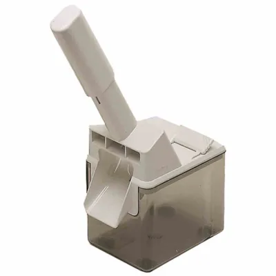 Leifheit Pflaumenentsteiner 37300 | Entkerner für Zwetschgen & Mirabellen | Edelstahlmesser | rutschfest