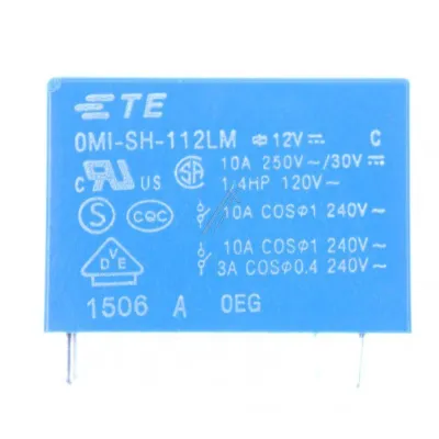 Leistungsrelais für Trockner Samsung 3501001158 12V 10A