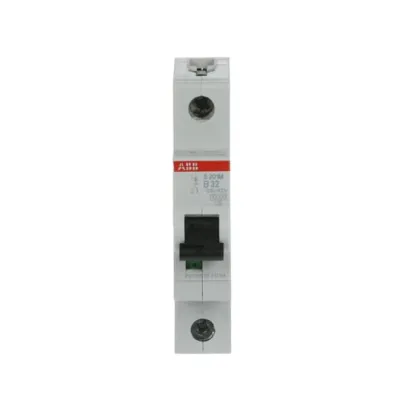 ABB Leitungsschutzschalter S201M-B32 | 1-polig | B-Charakteristik | 32A | 230V AC/DC | 10kA | 1TE | System pro M compact