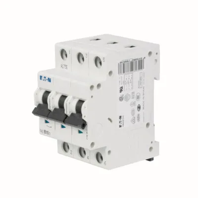 Eaton Leitungsschutzschalter FAZ-B25/3 278849 | 3-polig | B-Charakteristik | 25A | 400V | 15kA | 3TE | IP20 | Industrie