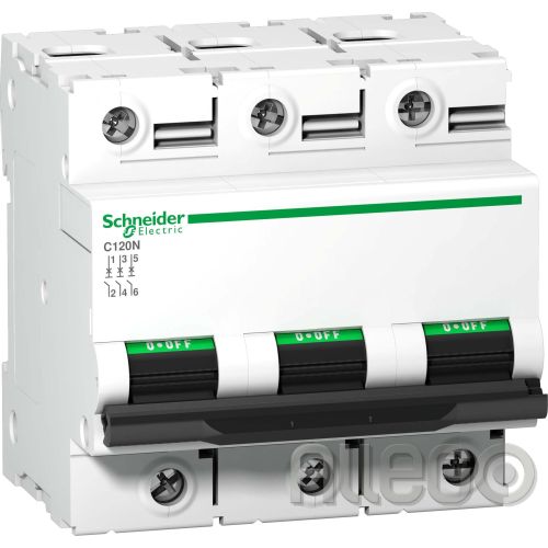 Bild: Leitungsschutzschalter C 100A 3p 400V 10kA 9TE AC