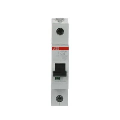 ABB Leitungsschutzschalter S201M-C25 | 25A | 1-polig | C-Charakteristik | 230V AC | 10kA | S200M compact | IP20 | 1TE
