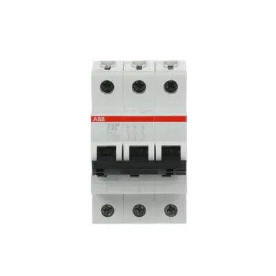 ABB Leitungsschutzschalter S203M-C63 | 3-polig | 63A | C-Charakteristik | 400V | 10kA | System pro M compact | IP20