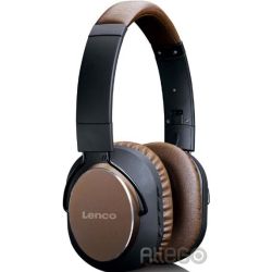 Lenco Bluetooth-Kopfhörer ANC,BT4.0 HPB-730BN Brown