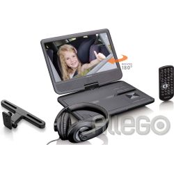 Lenco DVD-Player portable,25,5cm DVP-1010 BK