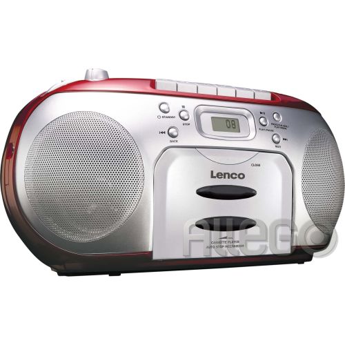 Bild: Lenco Radio/CD/Kassetten-Player SCD-420 RED