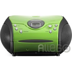 Lenco SCD-24 grün/schwarz CD-Radio (o. MP3)