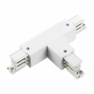 TRILUX T-Verbinder XTS37-3 | 3-Phasen Stromschiene | T-Form Kupplung | Einspeisung rechts | weiß | 100x66x32,5mm