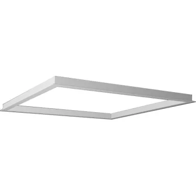 Lichtline Einbaurahmen 476262080040 | PanelLUX SLIM passend | Aluminium | 659x659x31 mm | weiß