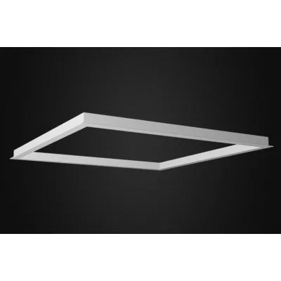 Lichtline Einbaurahmen 476262080040 | PanelLUX SLIM passend | Aluminium | 659x659x31 mm | weiß
