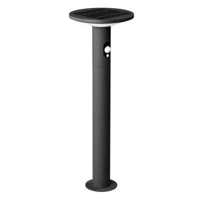 Lichtline LED-Solar-Wegeleuchte MANDULIS Circle | 60cm | Bewegungsmelder | Dämmerungssensor | IP54 | 3000K warmweiß