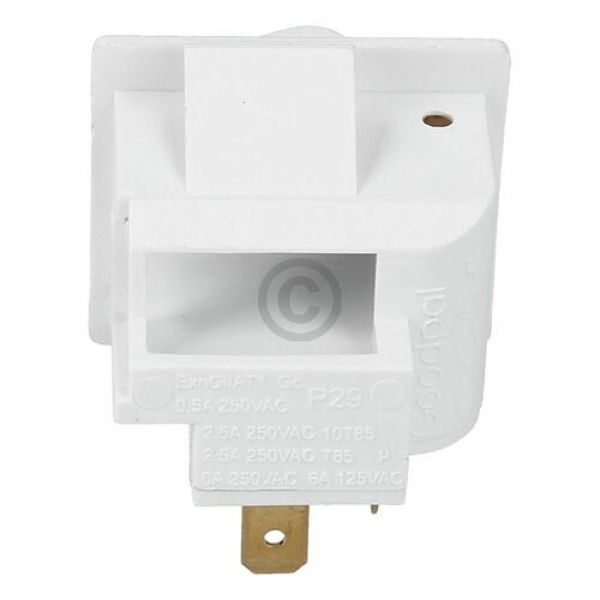 Kühlschrank-Tür-Lichtschalter, AC 5 A, 250 V, Kunststoff, Lange Lebensdauer (2 Normalerweise Geschlossen