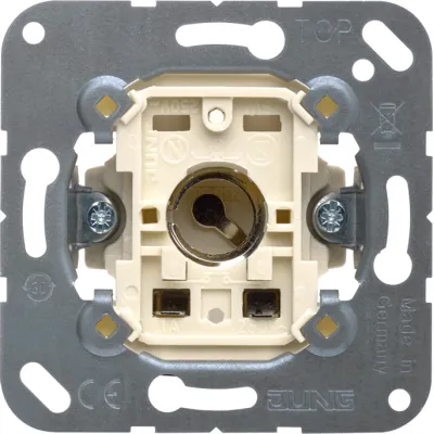 JUNG Lichtsignal 938-14U | E14 Fassung | Unterputz Einsatz | 230V | max. 5W | Federklemmen | Halogenfrei | IP20