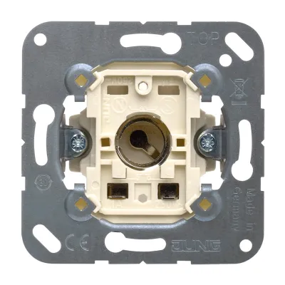 JUNG Lichtsignal 938-14U | E14 Fassung | Unterputz Einsatz | 230V | max. 5W | Federklemmen | Halogenfrei | IP20