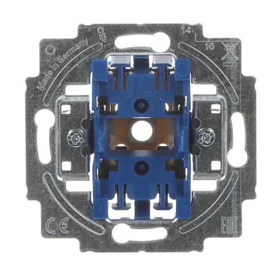 Busch-Jaeger Lichtsignal-Einsatz 2061 U | Unterputz | unbestückt | 250V | IP20 | Thermoplast | matt | weiß