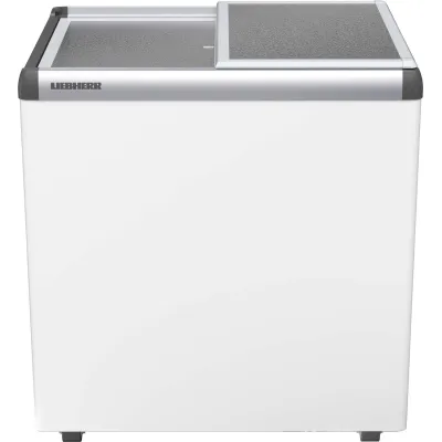 Liebherr Gewerbe-Gefriertruhe EFE 2200-21 | Eiscreme Tiefkühltruhe 186L | Schiebedeckel, Rollen, Energie C, Weiß