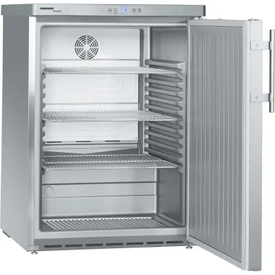 Liebherr Flaschenkühlschrank FKUv 1660-24 | Unterbau | 134l | Edelstahl | Umluft | abschließbar | 83x60x61,5cm
