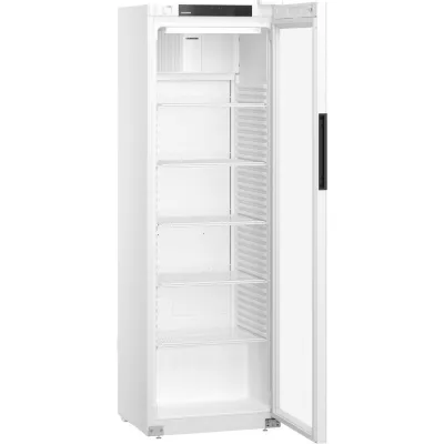 Liebherr Flaschenkühlschrank MRFvc 4011-20 | 400 l | Glastür | LED | Umluft | Abtauautomatik | Energieklasse C | Weiß