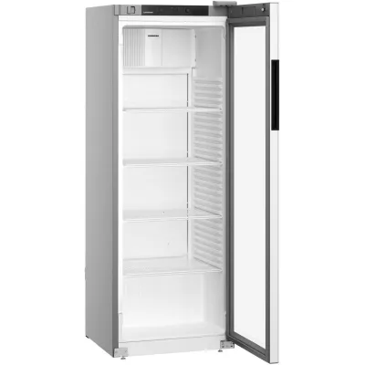 Liebherr Flaschenkühlschrank MRFvd 3511-20 | Gewerbekühlschrank 347L Glastür | Umluftkühlung | LED | Grau