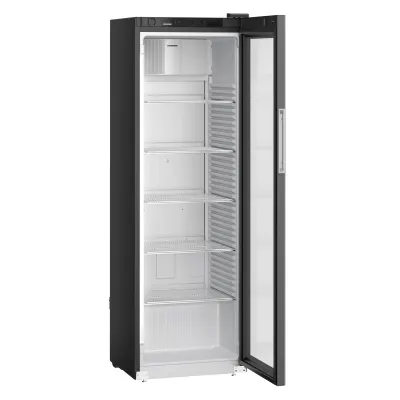 Liebherr Flaschenkühlschrank MRFvd 4011-20.744 | Getränkekühlschrank 400L | Umluftkühlung | Glastür | LED | schwarz
