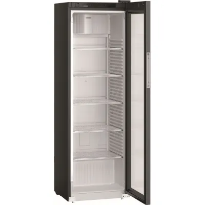Liebherr Flaschenkühlschrank MRFvd 4011-20.744 | Getränkekühlschrank 400L | Umluftkühlung | Glastür | LED | schwarz