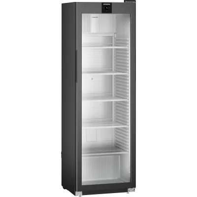 Liebherr Gewerbe-Flaschenkühlschrank MRFvg 4011-20 | 400L | Glastür | LED | Abtauautomatik | Energieklasse C | Schwarz