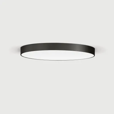 Lightnet LED-Anbauleuchte 3000K, schwarz BA1OBE-830M-D400